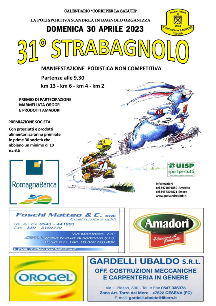 StraBagnolo 30 Aprile 2023